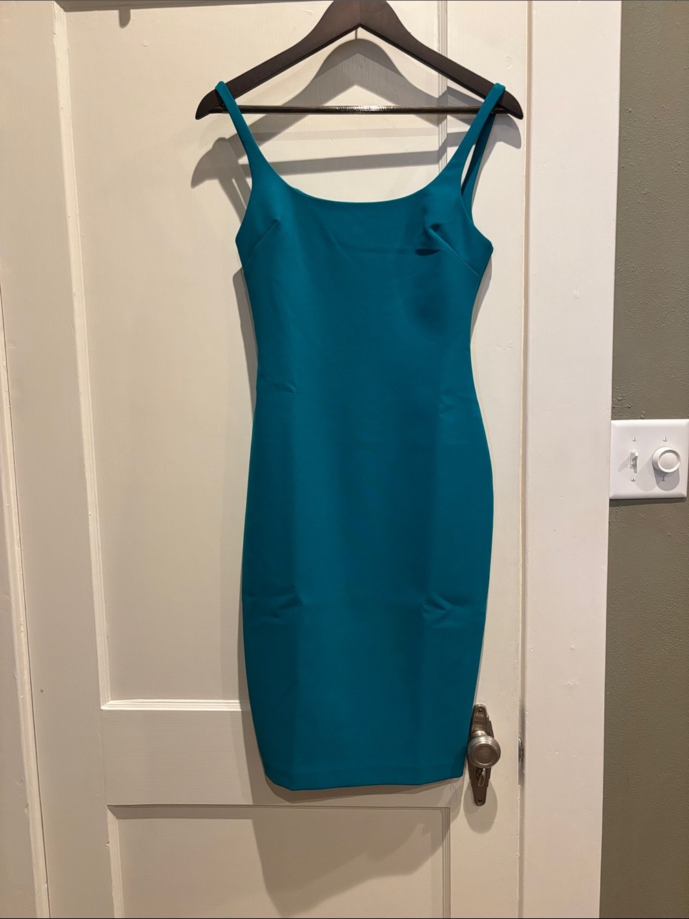 Likely Teal Slim Midi Dress